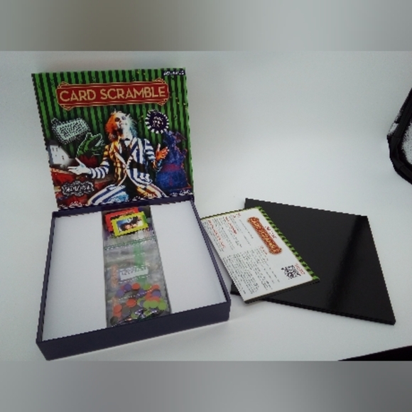 Beetlejuice Card Scramble Board Game 12+ Complete Halloween Theme Party Game - Picture 16 of 16